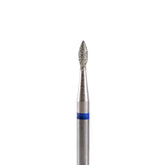 Fresa/Broca de diamante, forma de oliva azul 1.8